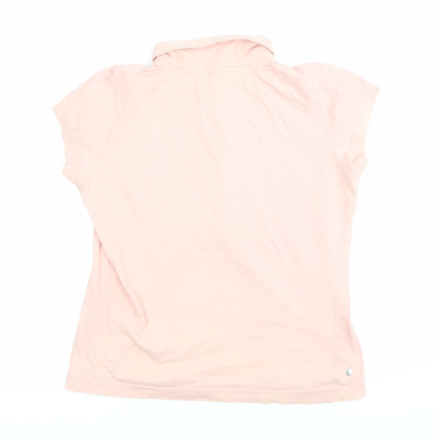 Womens UK Size 10 Reebok Pink Basic Polo