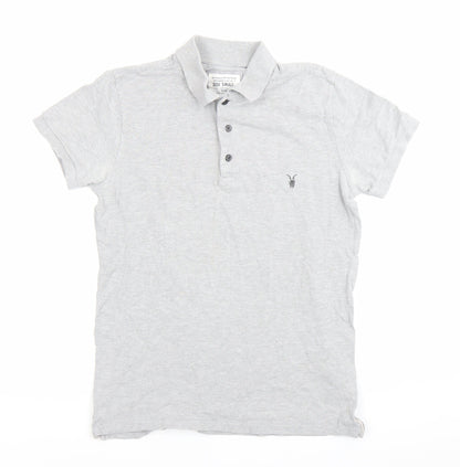 Mens UK Size S AllSaints Grey  T-Shirt