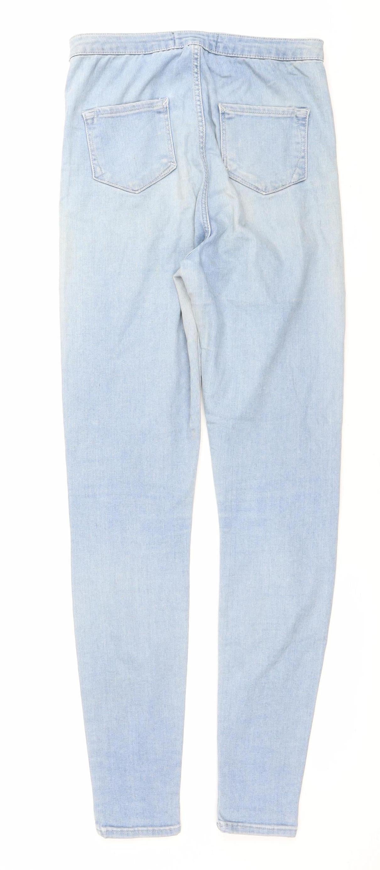 River Island Women’s Blue Size 8 Skinny Slim Fit Stretch Jeans