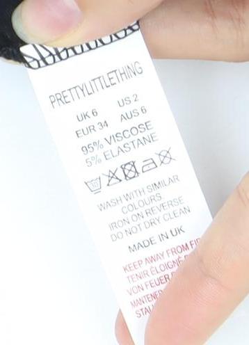 PrettyLittleThing Women’s Multicoloured Floral Mini Dress Size 6