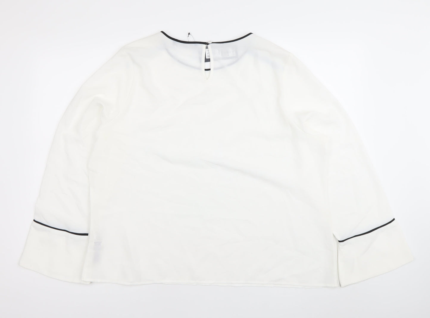 Womens UK Size 20 Marks and Spencer White Basic Blouse