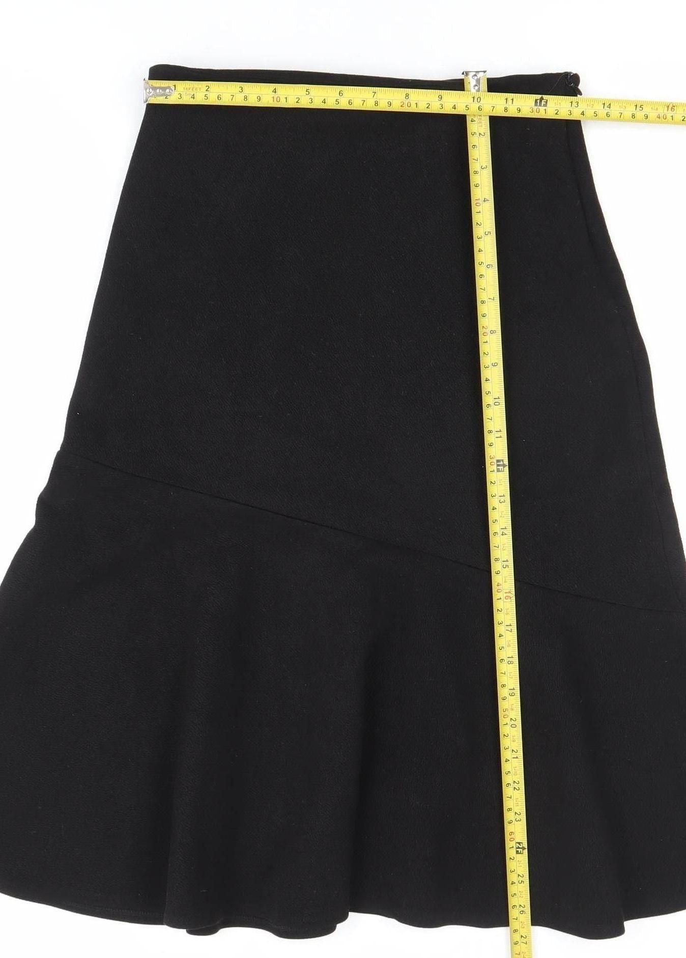 Velvet Goldmine Women Black Size 6 Trumpet Skirt High Waist