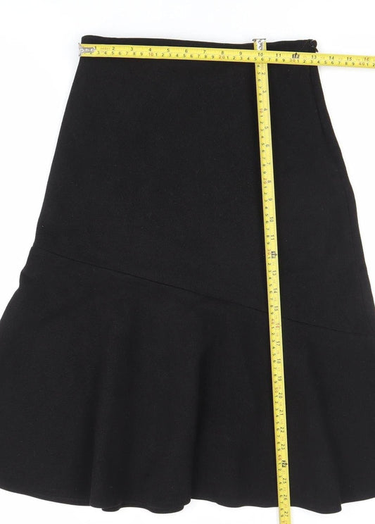Velvet Goldmine Women Black Size 6 Trumpet Skirt High Waist