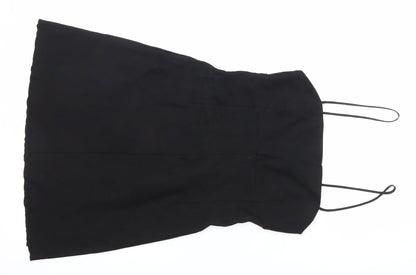 Silence + Noise Women’s Black M Slip Dress Strappy Summer Partywear