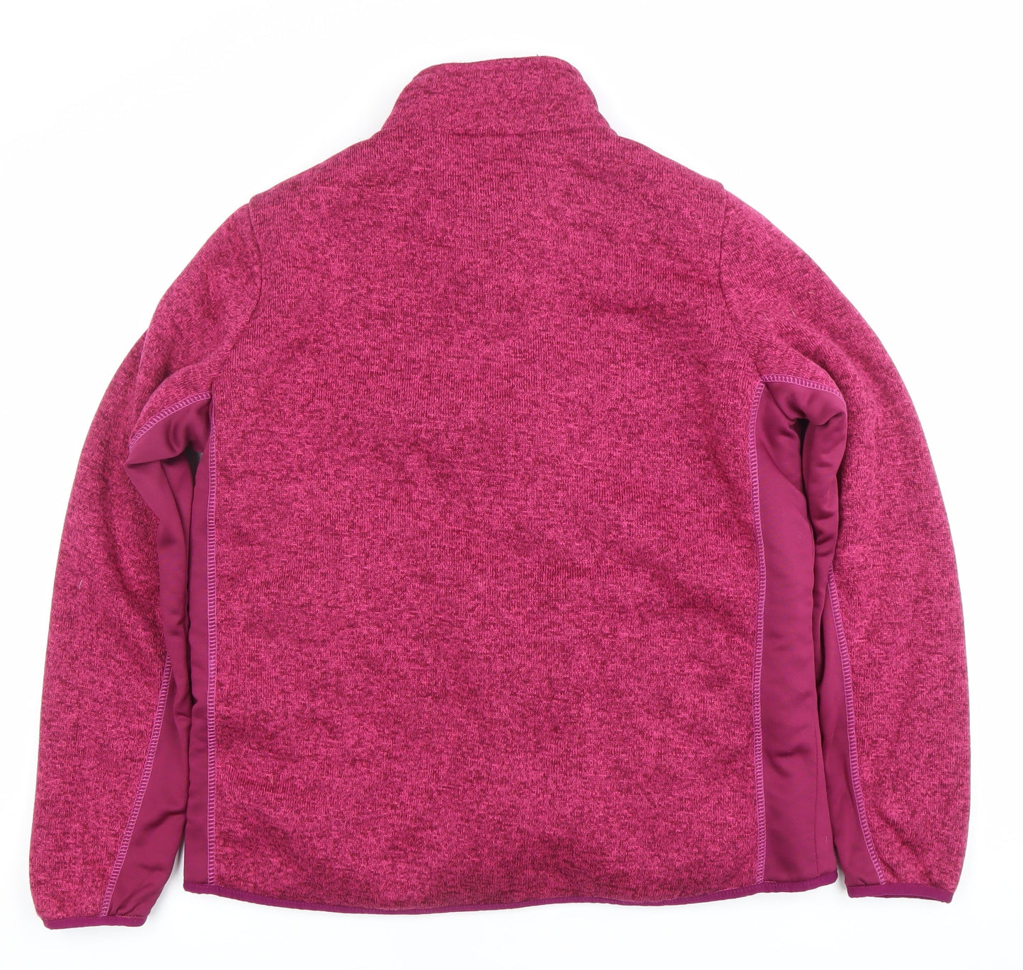 Northern Expo Womens Pink Fleece Jacket UK 12 Warm Zip Up Outdoor