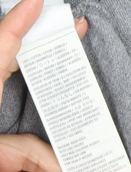 Hollister Men’s Grey Polo Shirt XL Regular Fit Short Sleeve Cotton