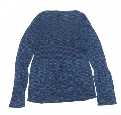 Womens UK Size 18 EAST Blue Tunic Blouse