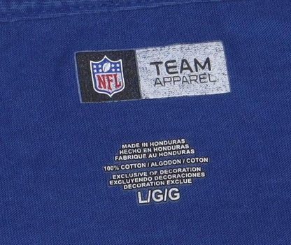NFL Team Apparel Men’s Blue Indianapolis Colts T-Shirt L Sportswear