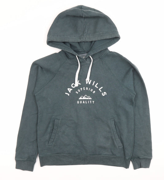 Womens UK Size 6 Jack Wills Grey Pullover Hoodie