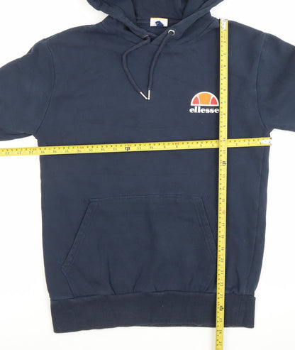 Mens UK Size L ellesse Blue Pullover Hoodie