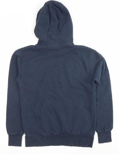 Mens UK Size L ellesse Blue Pullover Hoodie