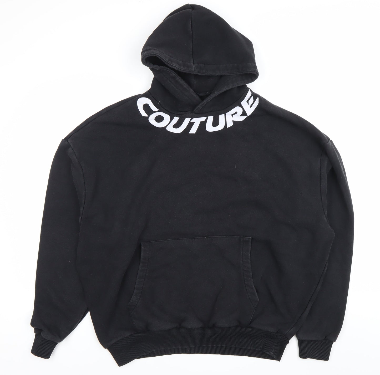 The Couture Club Mens Black XL Pullover Hoodie Graphic Logo