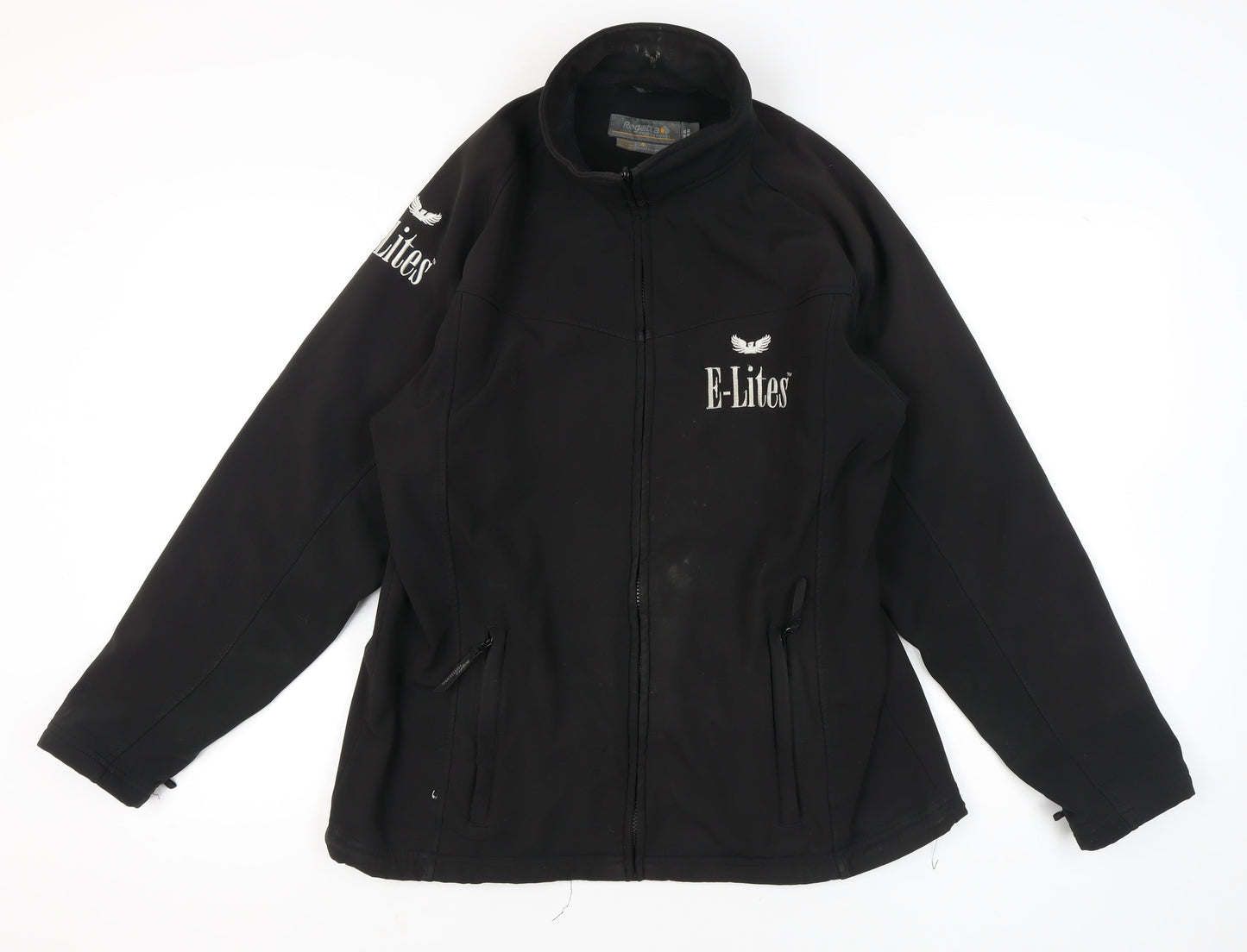 Mens UK Size XL Regatta Black Soft Shell