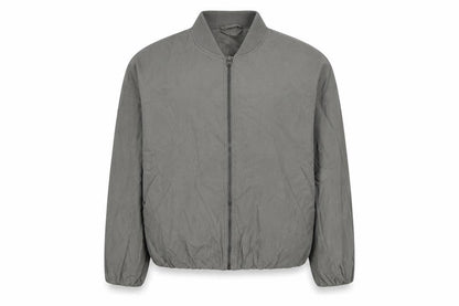 Womens UK Size 12 Pull&Bear Grey Bomber Jacket