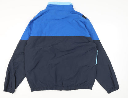 Primark Men’s Blue XL Windbreaker Jacket Lightweight Nylon