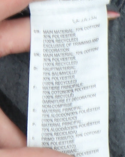 Adidas Men’s Grey Joggers Size L Regular Fit Cotton Blend