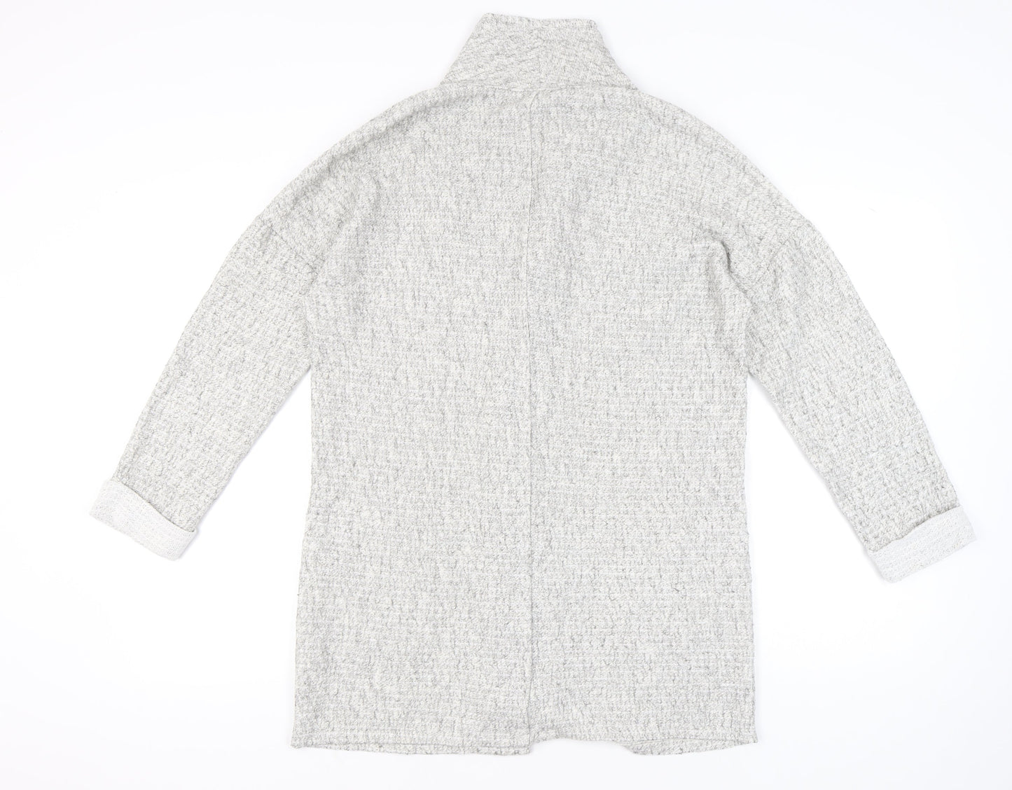 Womens UK Size 10 NEXT Grey Cardigan Jumper