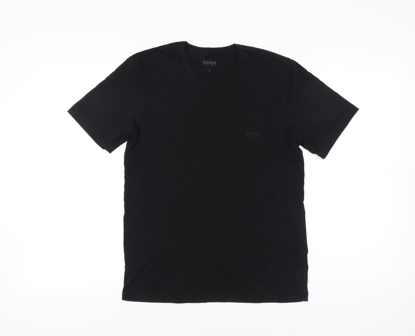 Mens UK Size M HUGO BOSS Black  T-Shirt