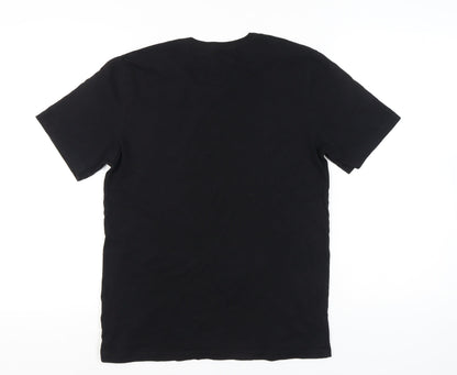 Mens UK Size M HUGO BOSS Black  T-Shirt