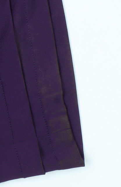 Phase Eight Women Purple Size 12 Sheath Knee Length Dress