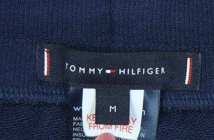 Tommy Hilfiger Men’s Blue Sweat Shorts M Casual Logo Drawstring