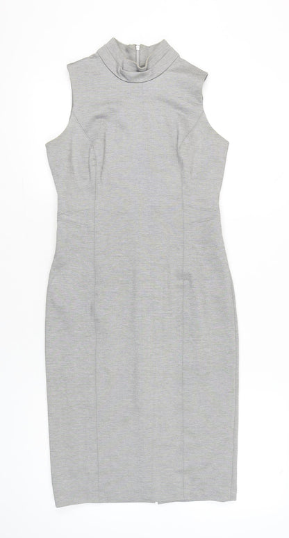 Forecast Women’s Grey Size 10 Sleeveless Sheath Dress