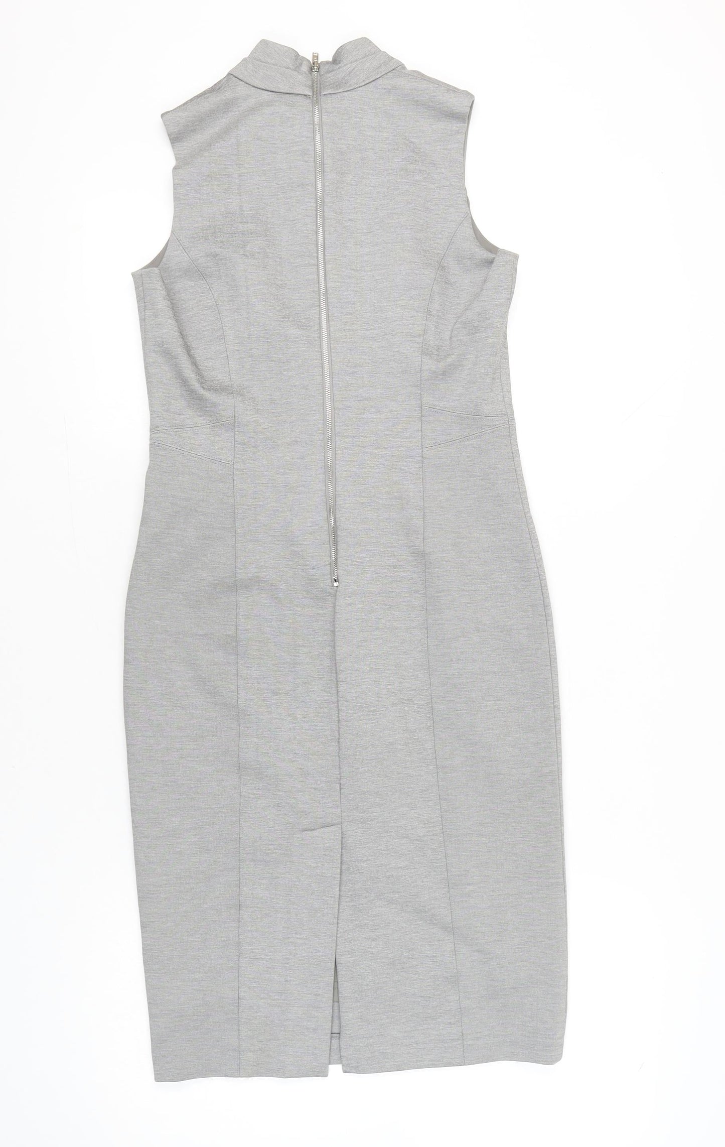 Forecast Women’s Grey Size 10 Sleeveless Sheath Dress