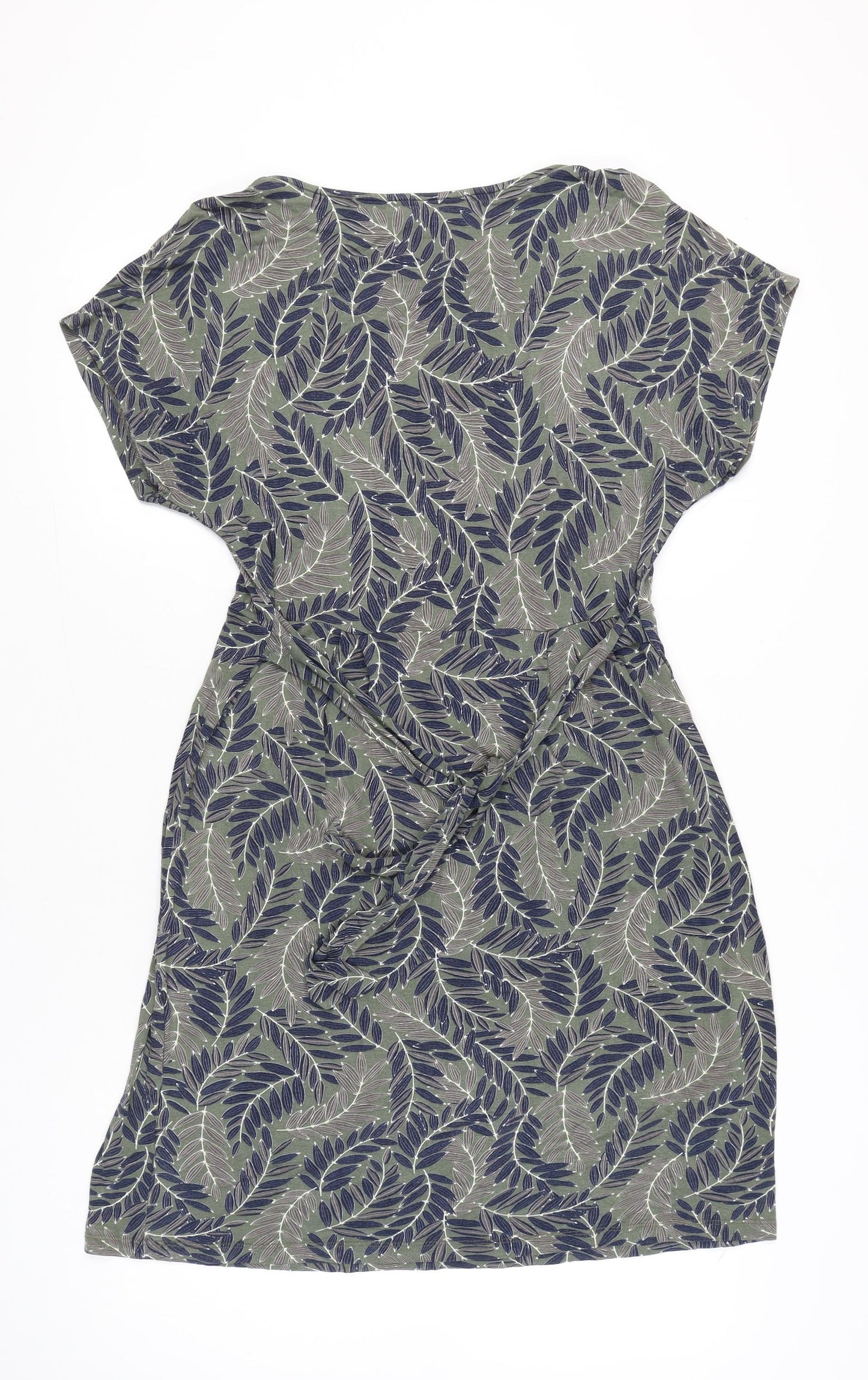 Maine New England Women’s Green Floral Shift Dress Size 16