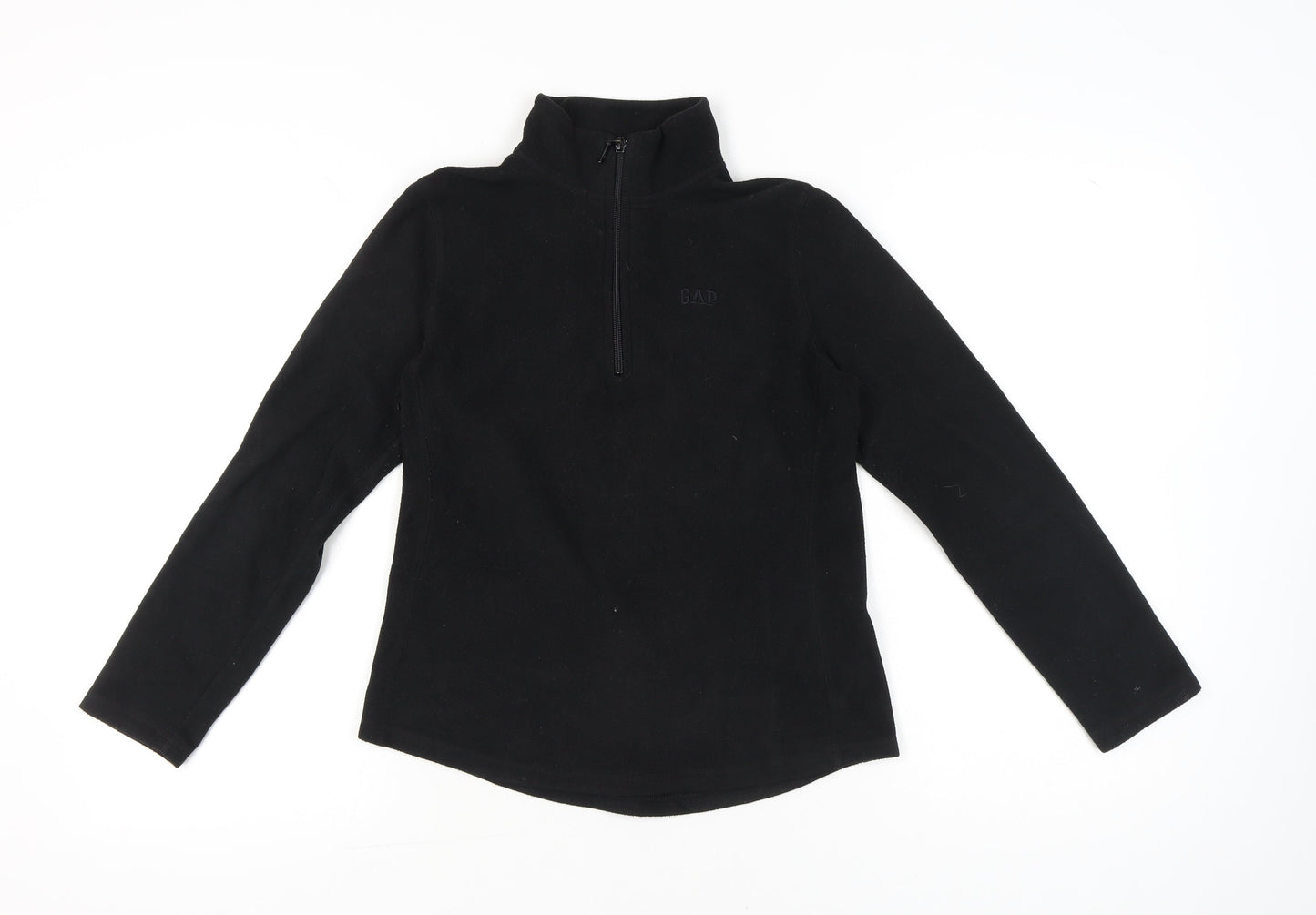 Gap Women’s Black XS Fleece 1/4 Zip Pullover Sweatshirt