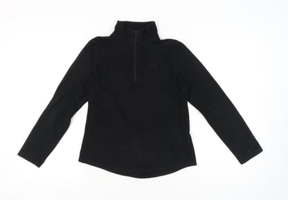 Gap Women’s Black XS Fleece 1/4 Zip Pullover Sweatshirt
