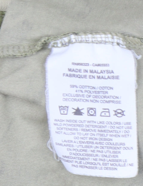 Nike Men’s Green Camouflage Army Short Sleeve Sports T-Shirt S