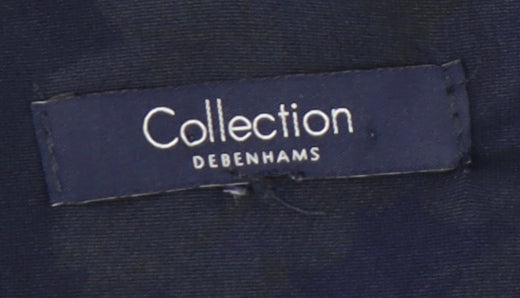 Debenhams Womens Multicoloured Floral A-Line V-Neck Dress Size 14