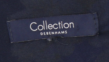 Debenhams Womens Multicoloured Floral A-Line V-Neck Dress Size 14