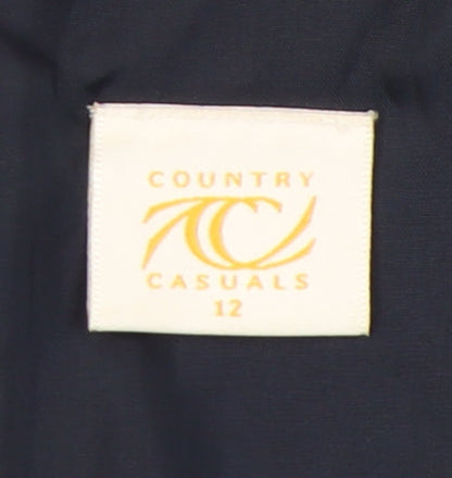 Country Casuals Women’s Black Silk Sheath Dress Size 12 V-Neck