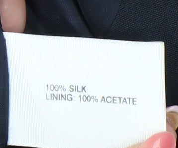 Country Casuals Women’s Black Silk Sheath Dress Size 12 V-Neck