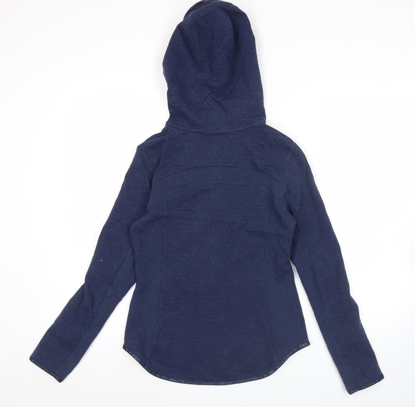 Fila Women’s Navy Blue Hoodie Size 8 Full Zip Sportswear