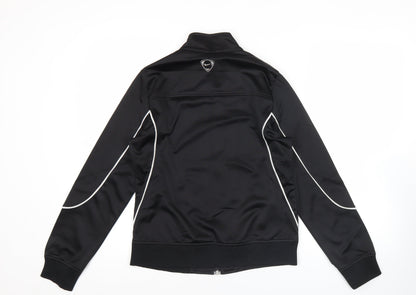 Nike Womens Black Large Track Jacket Full Zip Sportswear