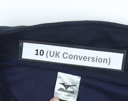 Mizuno Womens Black Size 10 Full Zip Sports Jacket