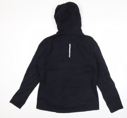Mens UK Size M Kappa Black Full Zip Hoodie