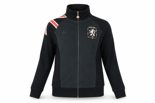 Womens UK Size 6 Kappa Black Football Gym & Training Casual Jacket