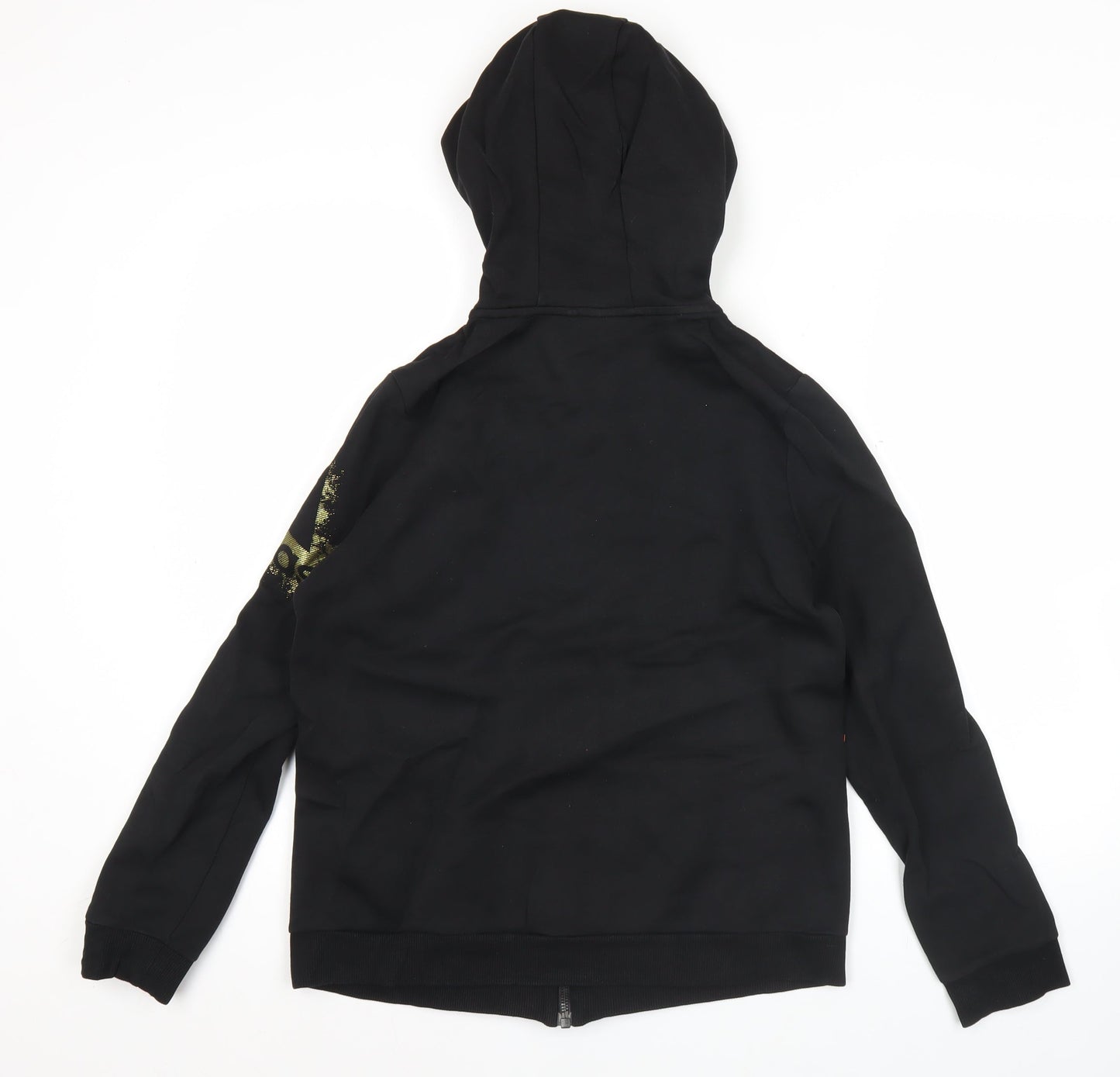 Adidas Women’s Black Full Zip Hoodie Size 12 Regular Fit Sportswear