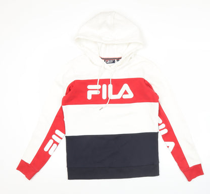 Mens UK Size XS FILA Multicoloured Pullover Hoodie