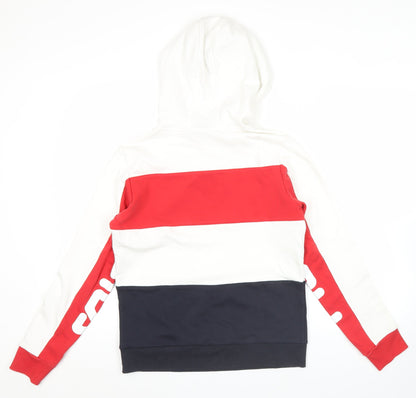 Mens UK Size XS FILA Multicoloured Pullover Hoodie