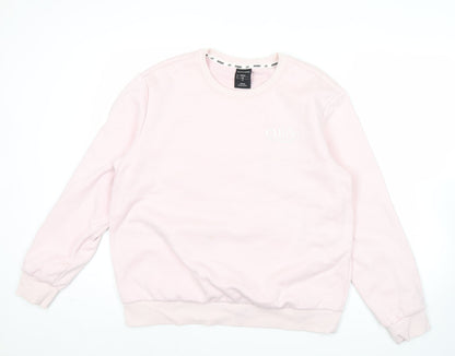 Skechers Women’s Pink Alice in Wonderland Sweatshirt Size 12