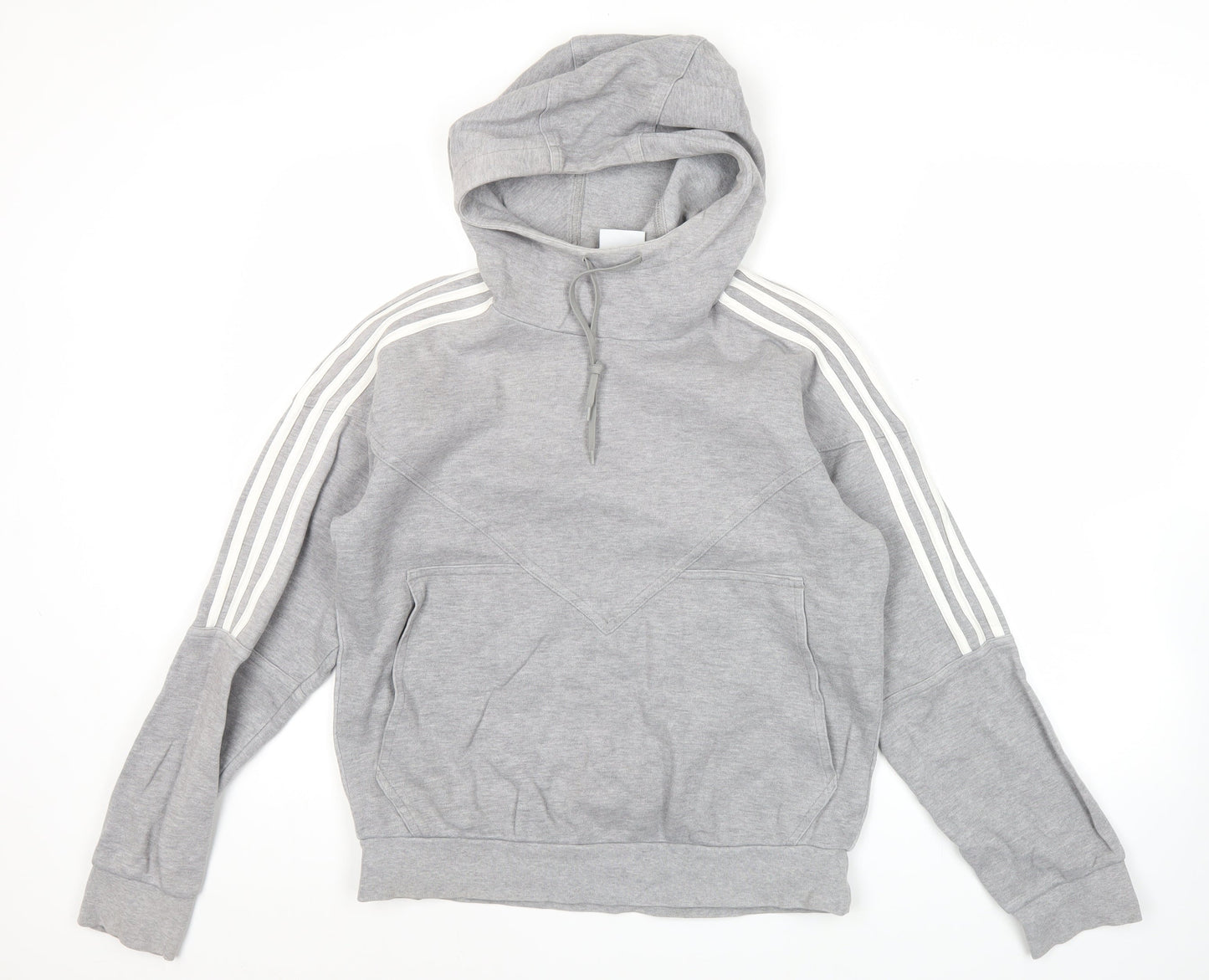 Mens UK Size M adidas Grey Pullover Hoodie