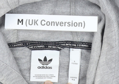 Mens UK Size M adidas Grey Pullover Hoodie
