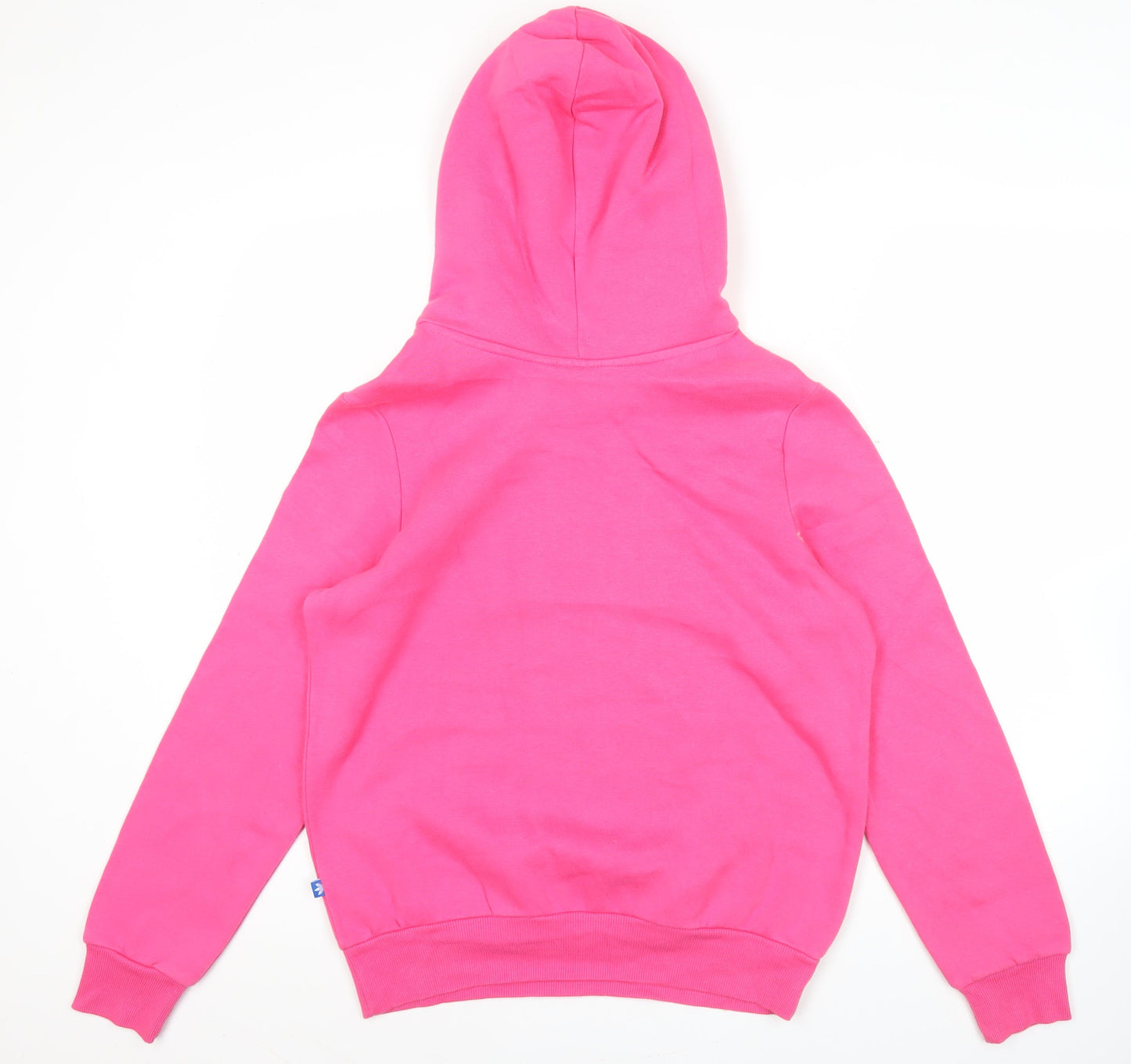 Adidas Women’s Pink Pullover Hoodie Size 12 Logo Print Casual