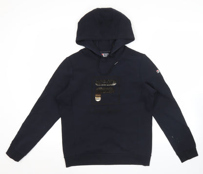 Fila Women’s Black Size 10 Pullover Hoodie with Sequin Logo