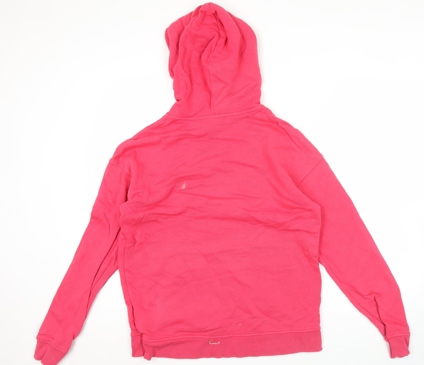 Adidas Womens Pink Pullover Hoodie Size 8 Logo Sports Casual