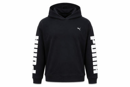 Mens UK Size L PUMA Black Pullover Hoodie